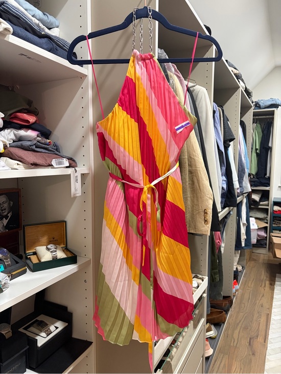 Ramy Brook Dresses & Skirts - Ramy Brook Fuchsia and Yellow Colorblock Dress